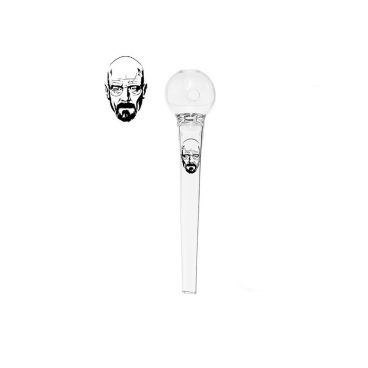 Pipe en Verre à Huiles Heisenberg 14cm Pipe en Verre à Huiles Heisenberg 14cm