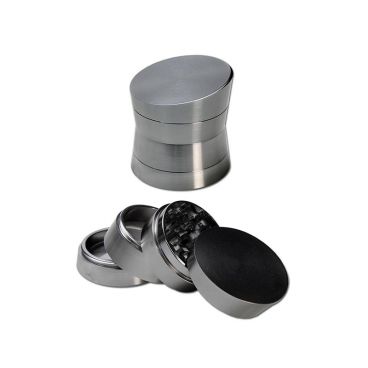 Diabolo' Aluminium Grinder 4-tlg Grau 58mm