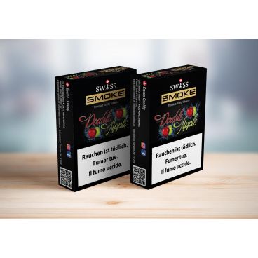 Swiss Smoke Tabak Double Apple 50gr Swiss Smoke Tabak Double Apple 50gr