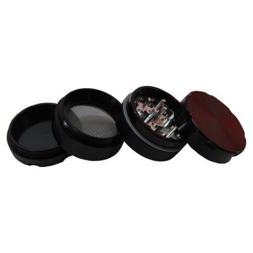 Grip Metall Grinder 4-teilig 50 mm Schwarz Grip Metall Grinder 4-teilig 50 mm Schwarz