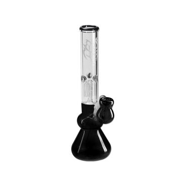 Percolator Bong Black Leaf schwarz Percolator Bong Black Leaf schwarz