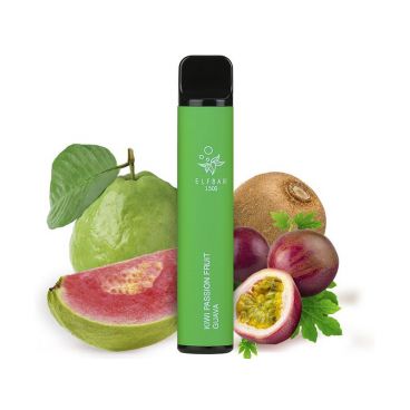 Elf Bar 1500 Kiwi Passion Fruit Guava Sel de Nicotine 20mg/ml Elf Bar 1500 Kiwi Passion Fruit Guava Sel de Nicotine 20mg/ml