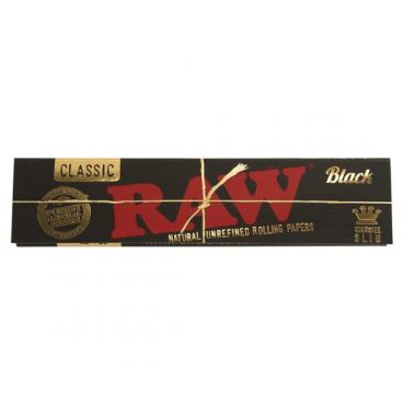 Raw Black King Size Slim 1 pce Raw Black King Size Slim 1 pce