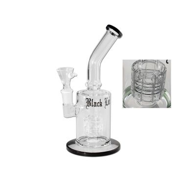 Black Leaf Bubbler mit Trommelperkolator 22cm Black Leaf Bubbler mit Trommelperkolator 22cm