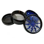 Grinder Amsterdam Lightning Noir Orange 63mm