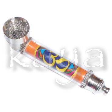Mini Metall - Kunststoff Pfeife Ohm Gelb 7cm Mini Metall - Kunststoff Pfeife Ohm Gelb 7cm