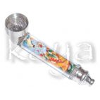 Mini Metall - Kunststoff Pfeife Shiva 7cm